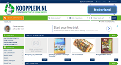 Desktop Screenshot of koopplein.nl